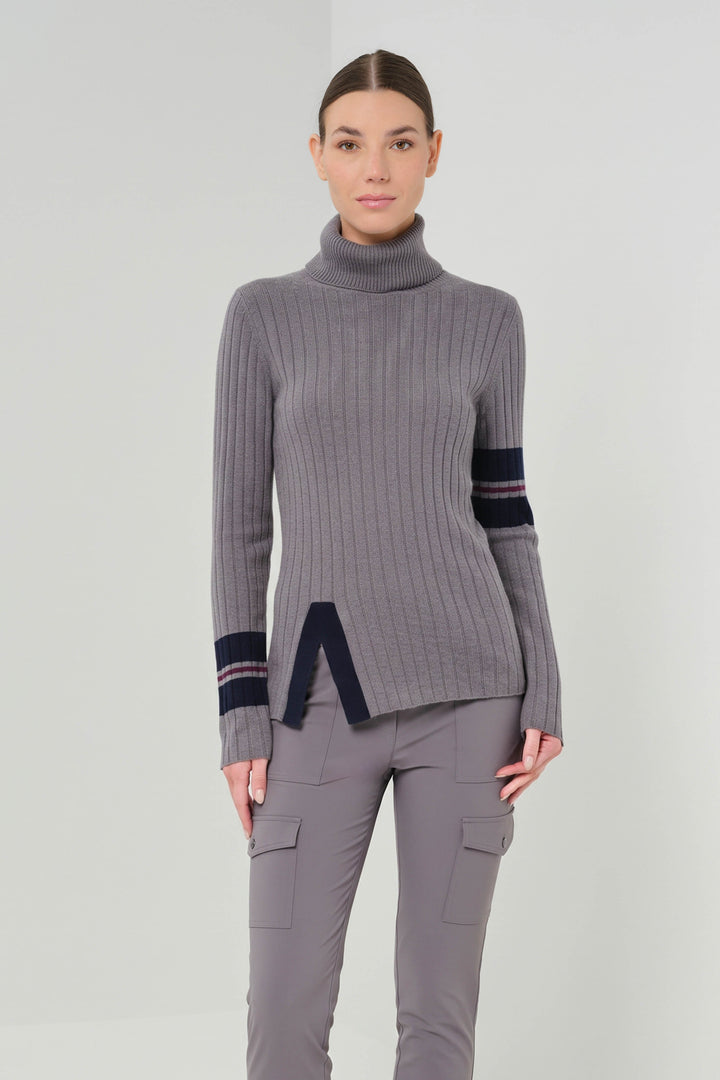 Lourdes Cashmere Turtleneck Sweater