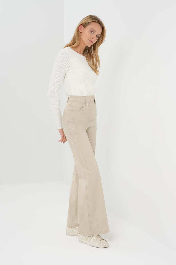 Harley Performance Cotton Travel Wide Leg Pant