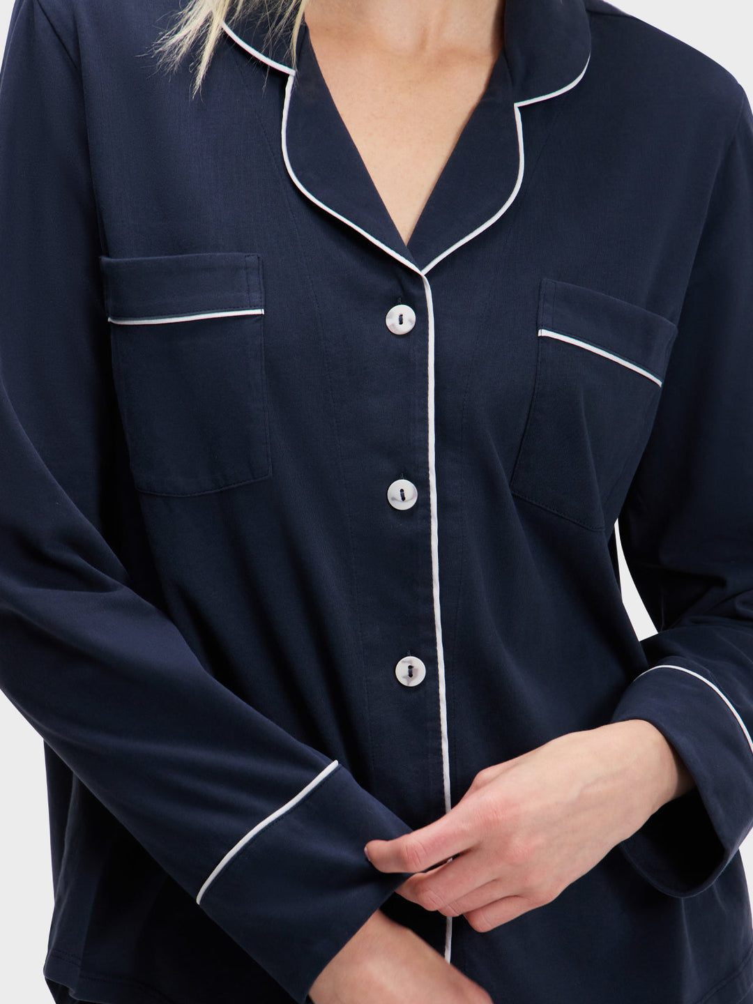 LONG SLEEVE PAJAMA SET: NIGHTCAP