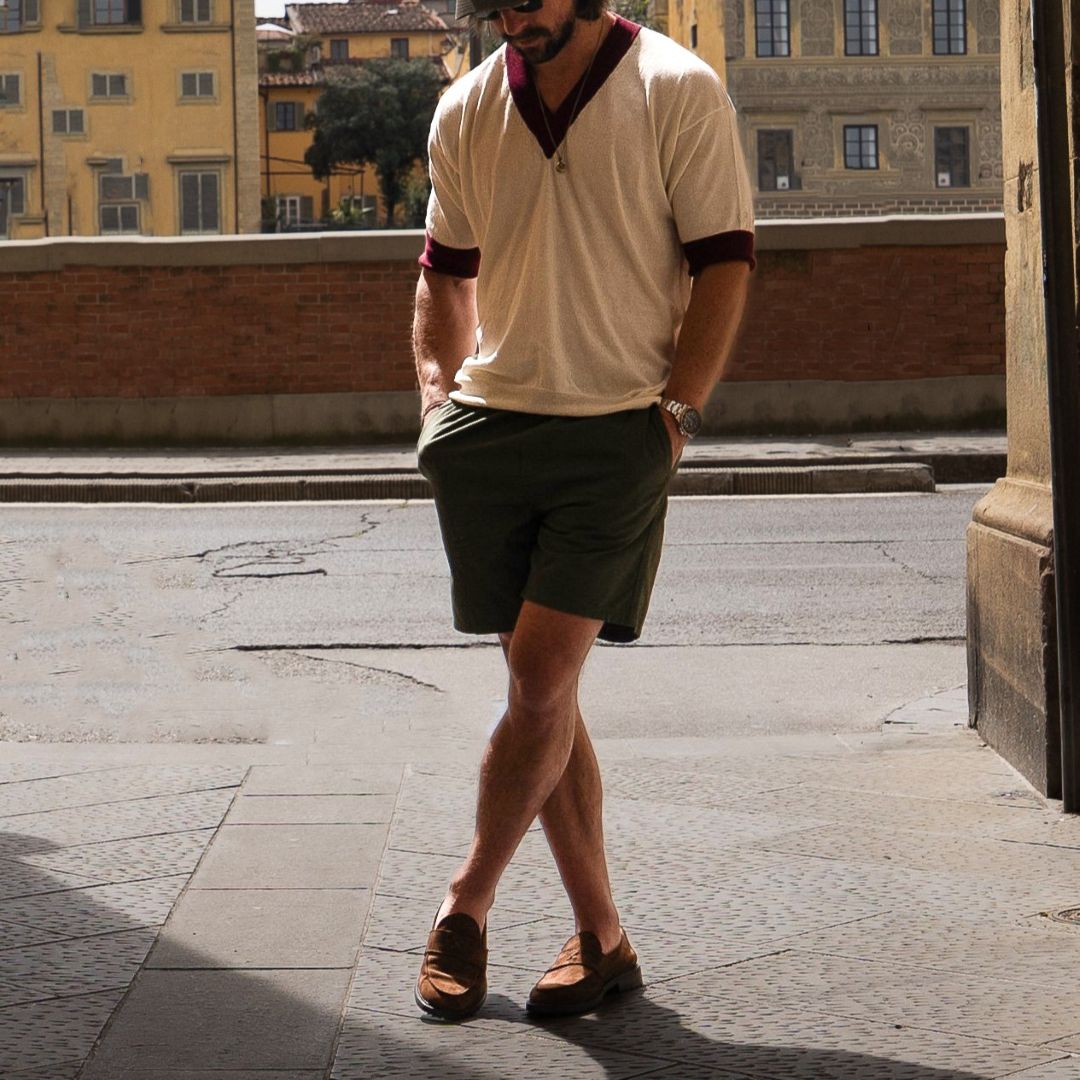 Men's Brown Suede Lug Centesimo