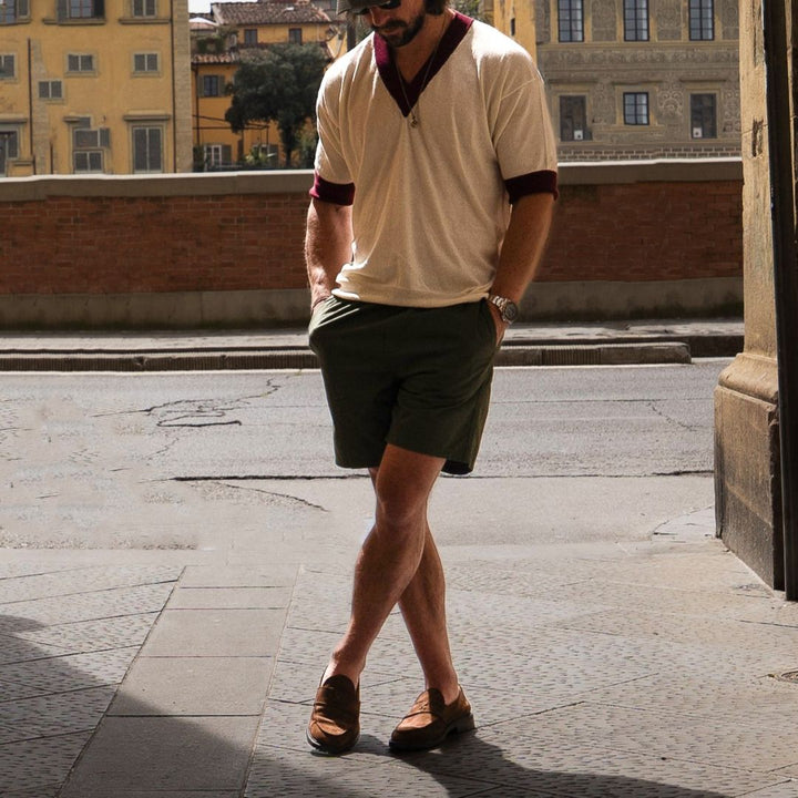 Men's Brown Suede Lug Centesimo