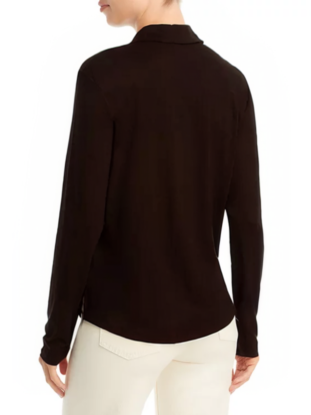 Soft Touch Knit Shirt - Coffee