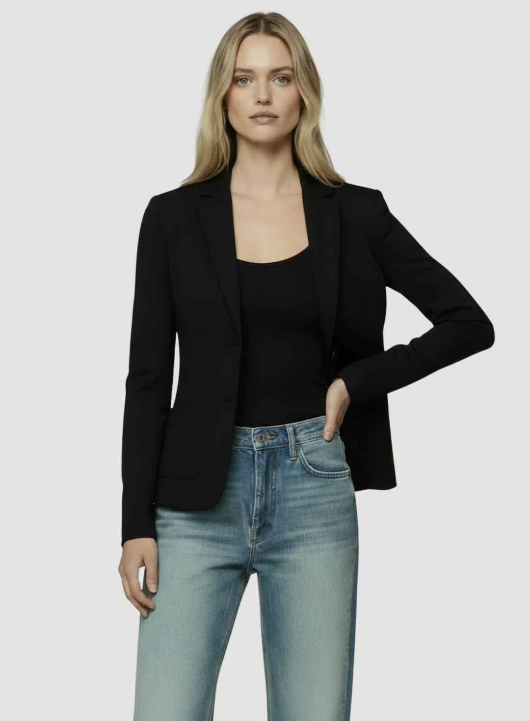 Soft Touch Two Button Blazer