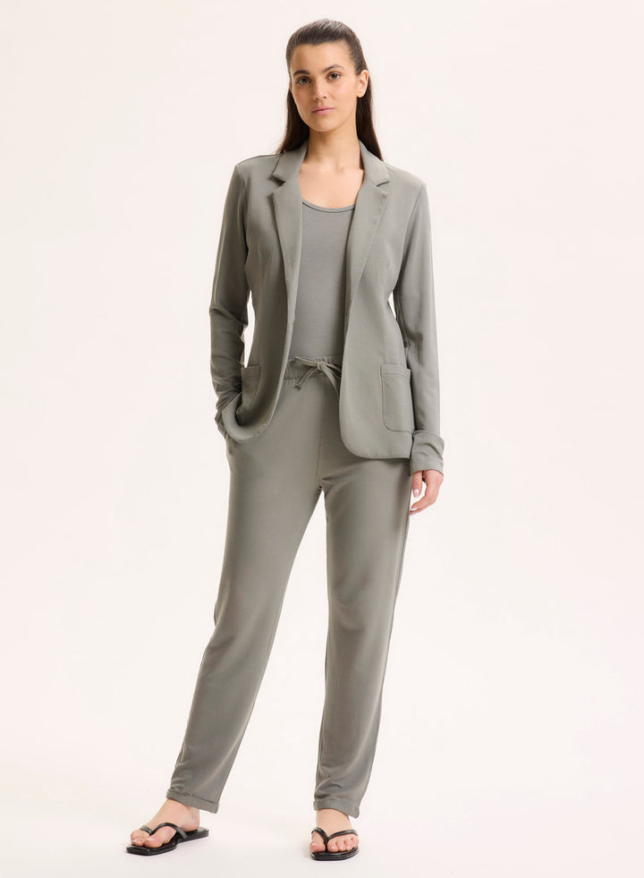 Cropped Trouser - Kaki Army