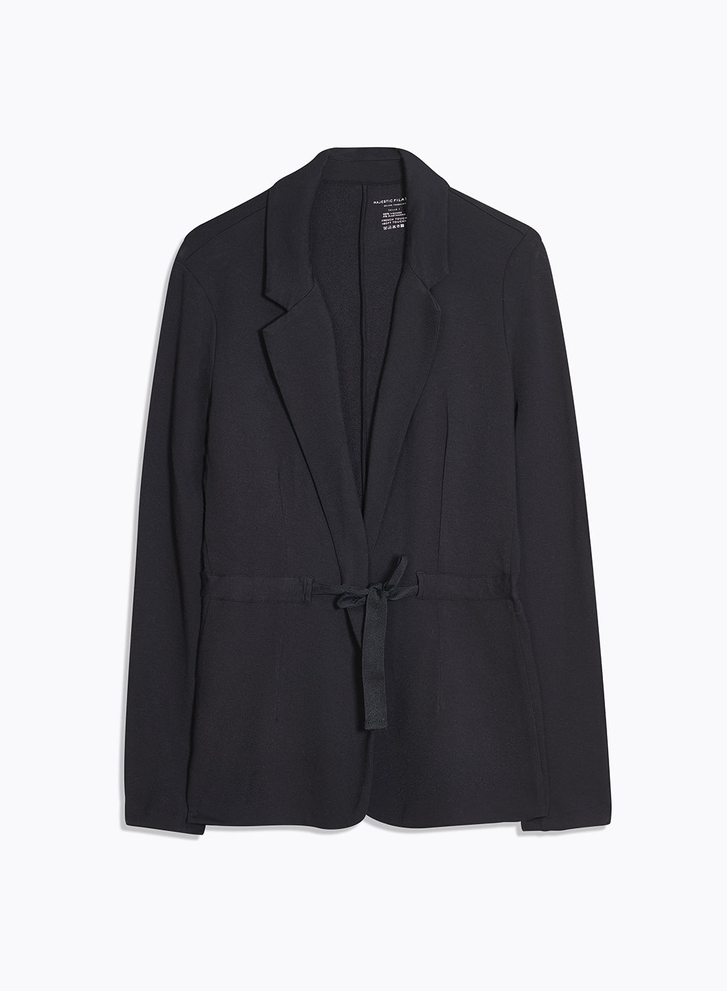 Long Sleeve French Terry Jacket - Marine