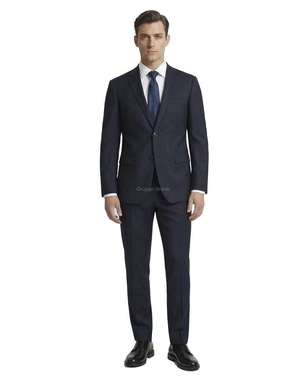Mantoni M40901-2A navy suit - detail
