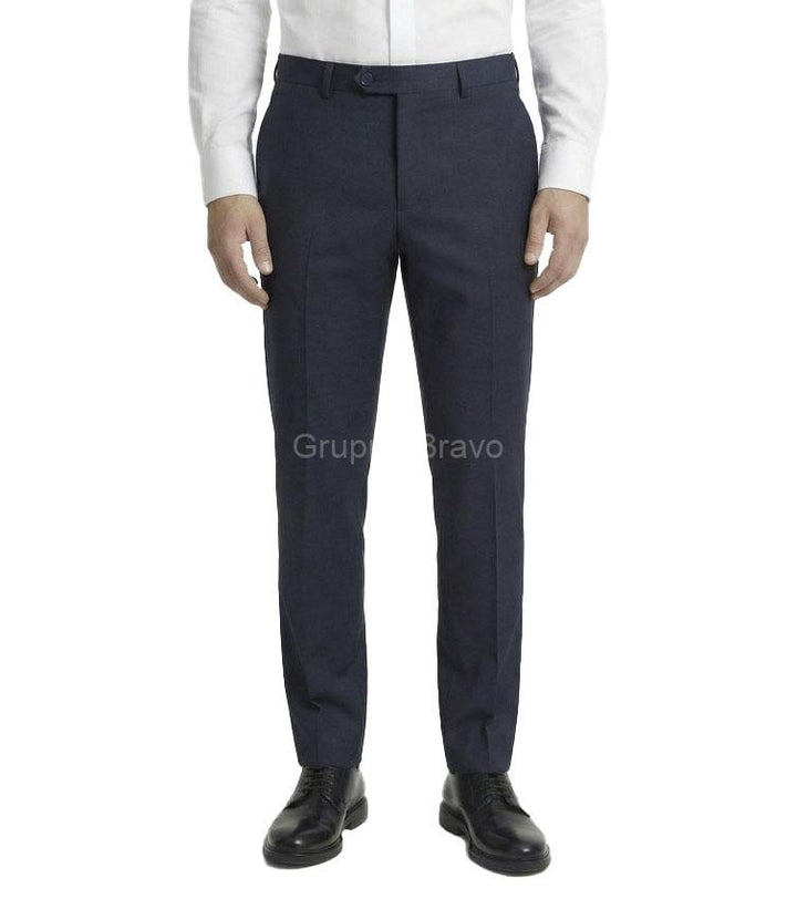 Mantoni M40901-2A navy suit - detail