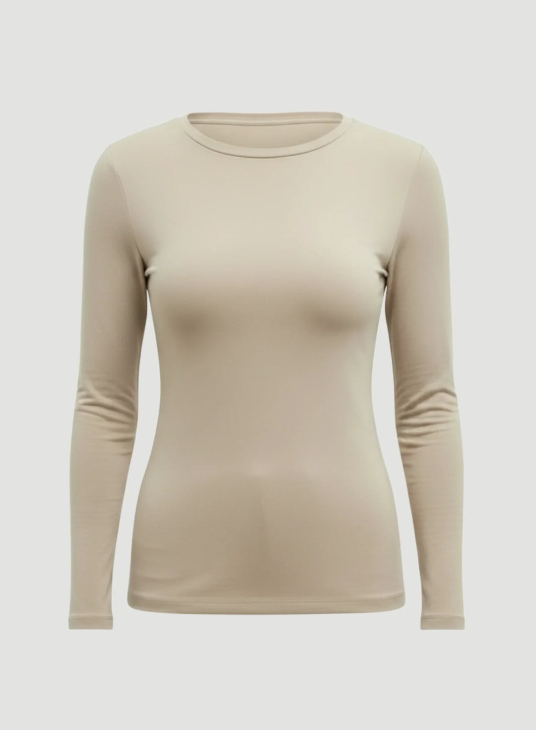 Ultra Sculpting Jersey Long Sleeve Crewneck