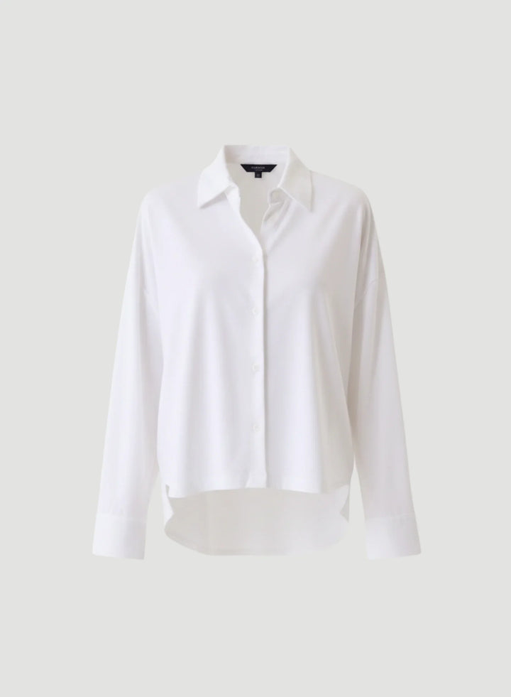 Supima Cotton Semi Relaxed Long Sleeve Shirt