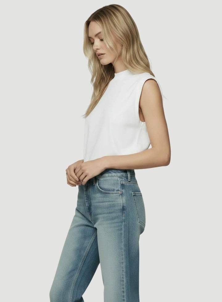 Supima Cotton Sculpted Shoulder Tank