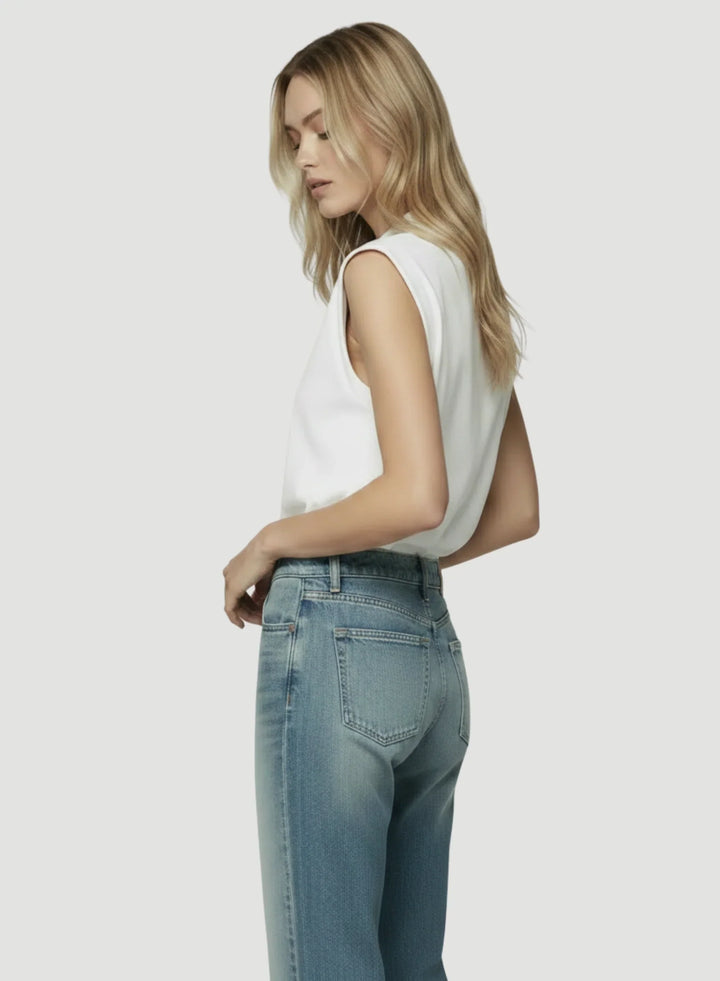 Supima Cotton Sculpted Shoulder Tank