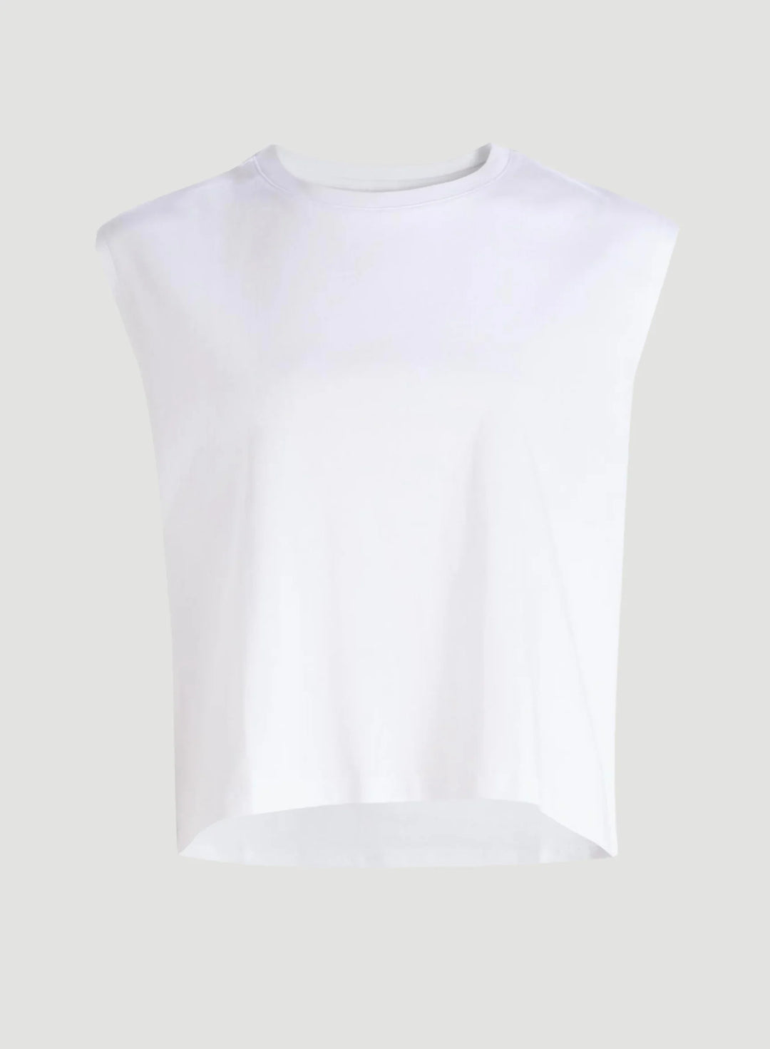 Supima Cotton Sculpted Shoulder Tank