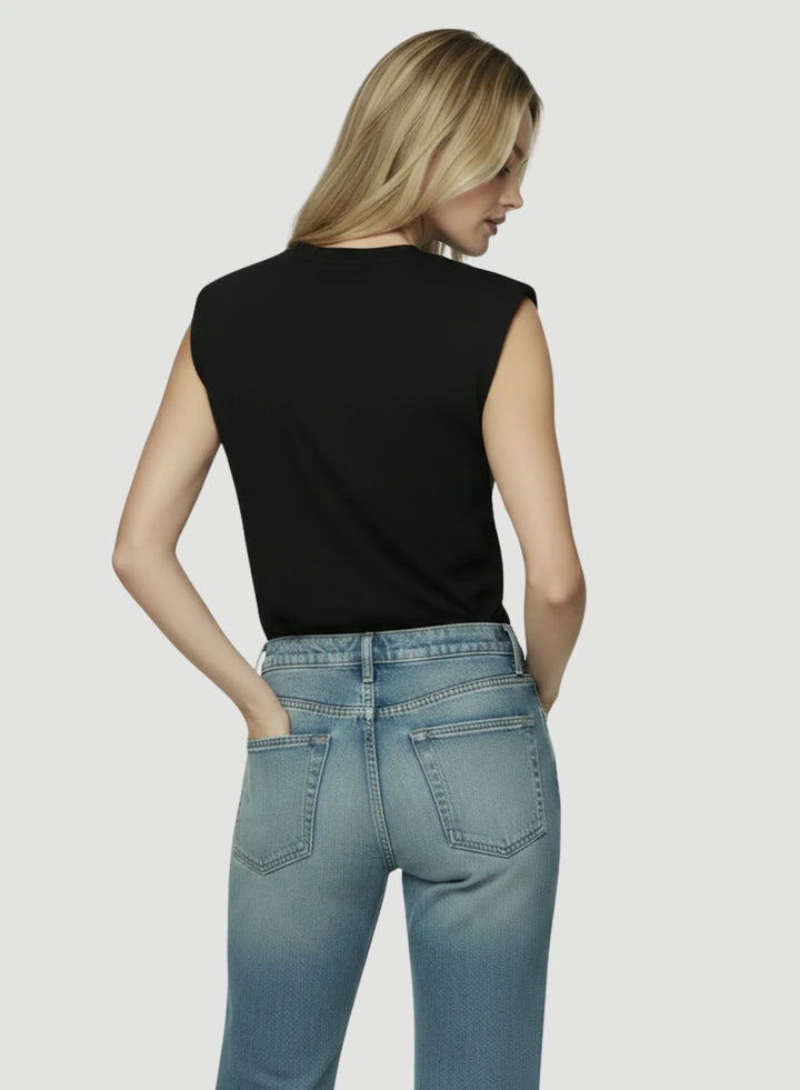 Supima Cotton Sculpted Shoulder Tank