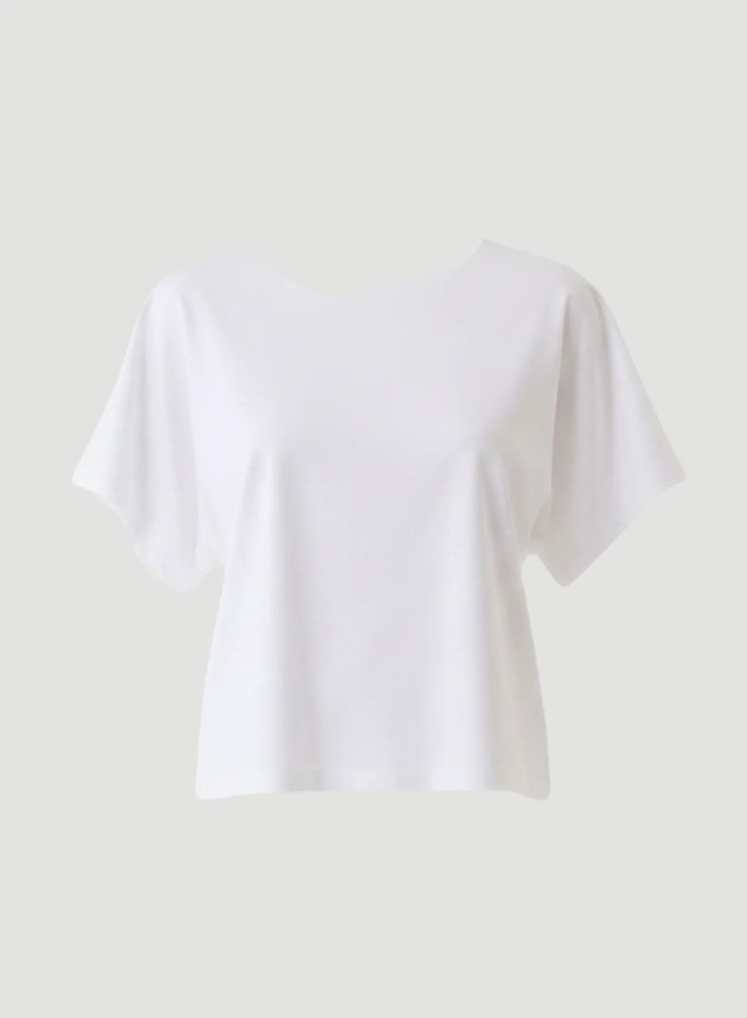 Supima Cotton Semi Relaxed Short Sleeve Crewneck T-Shirt