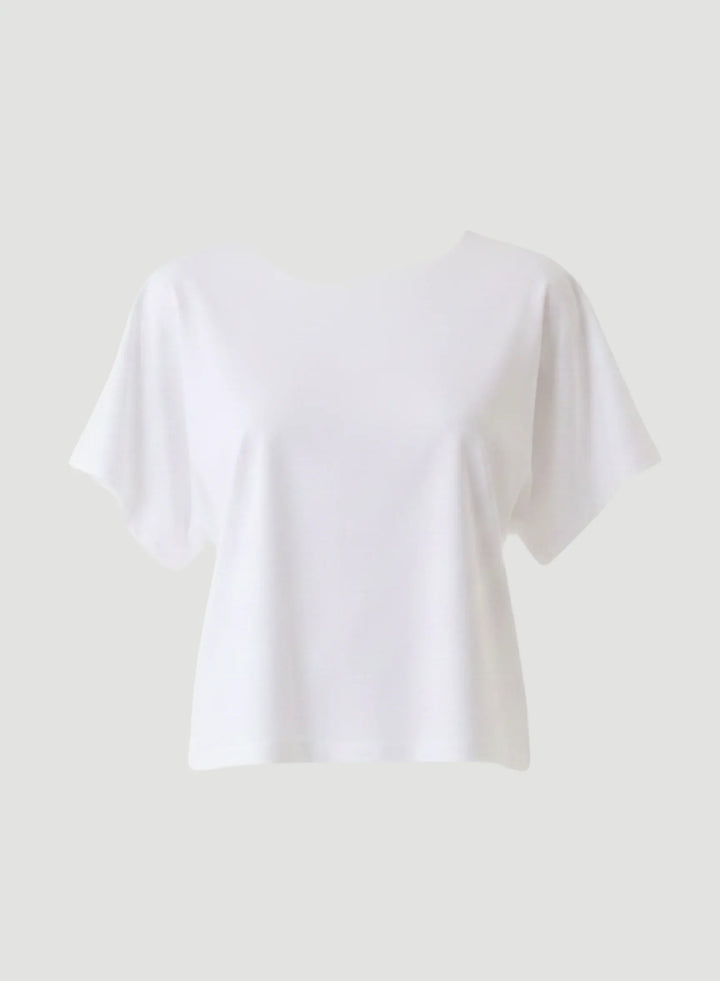 Supima Cotton Semi Relaxed Short Sleeve Crewneck T-Shirt