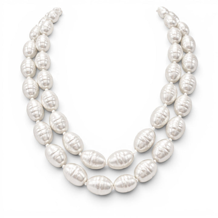 Marion 20 Mm 48 Inch Glass Baroque Pearls