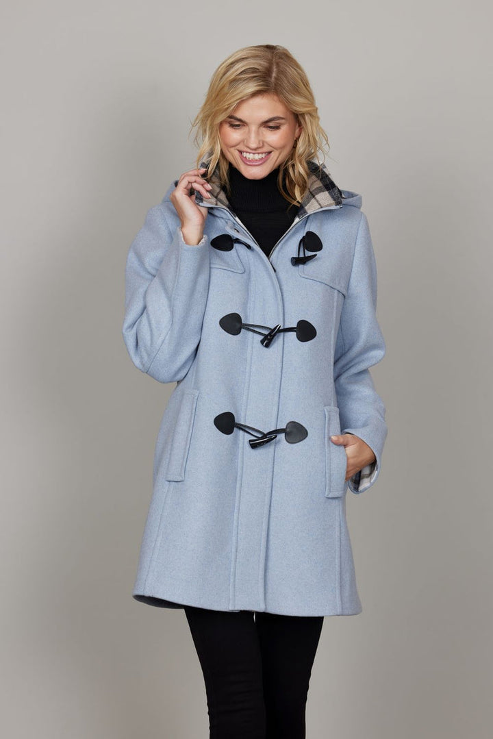 Mercedes Duffel Coat - Cloud