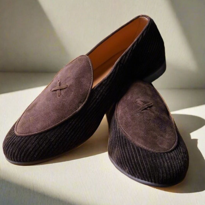 Men's Brown Corduroy Milano Loafer