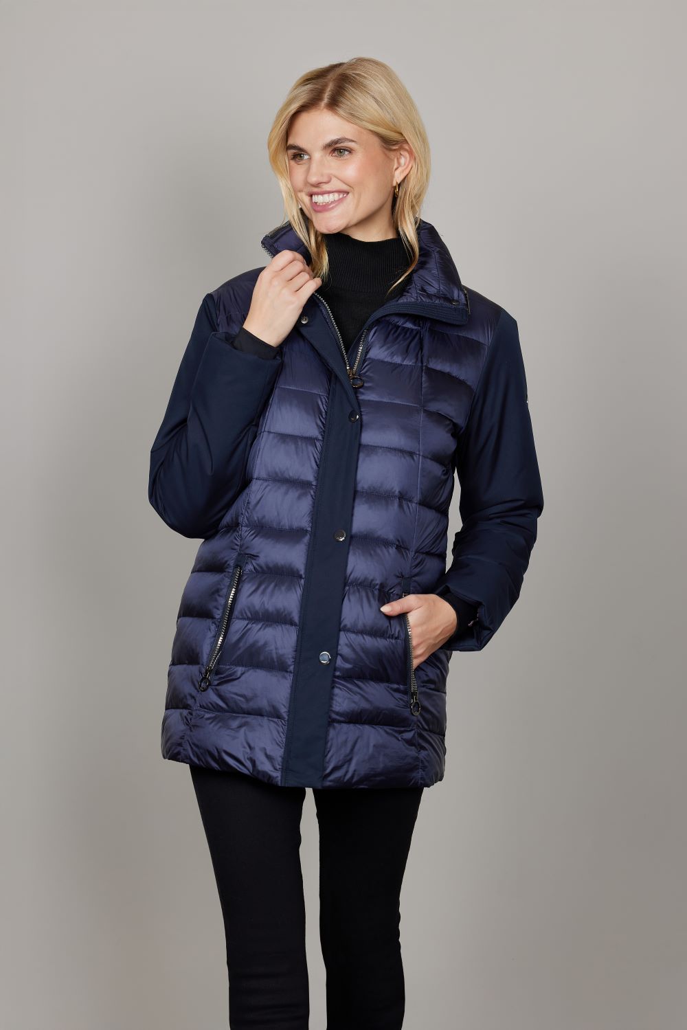 Monalisa - Navy – Morneault's Stackpole Moore Tryon