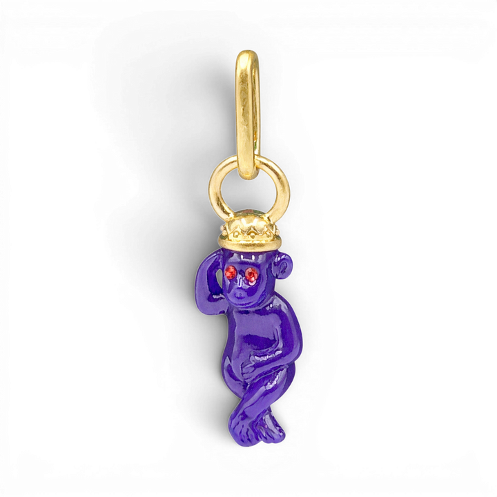 Monkey Purple Charm