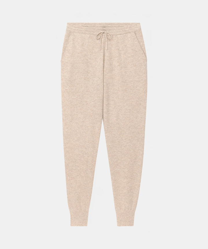NAADAM Signature Cashmere Jogger - Oatmeal flat