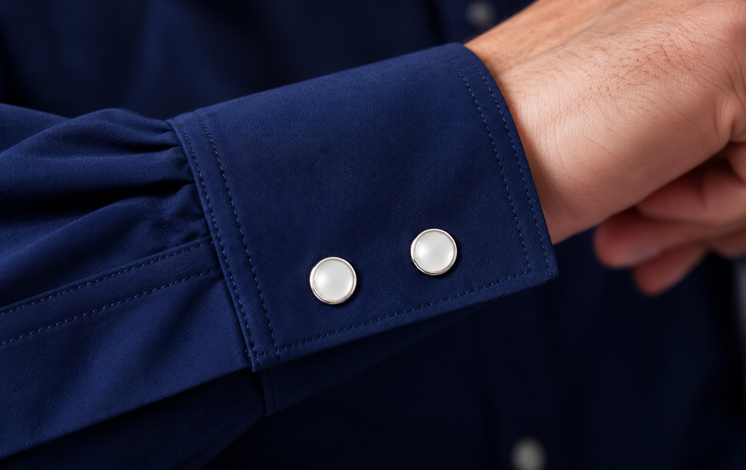 Buki’s Western Tech Shirt - Navy