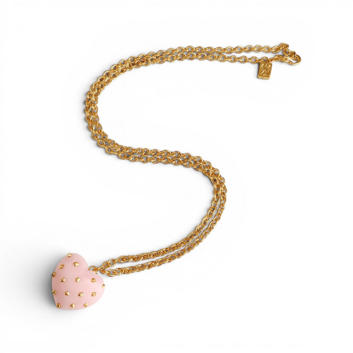 Ophelia Rose Studded Heart Pendant