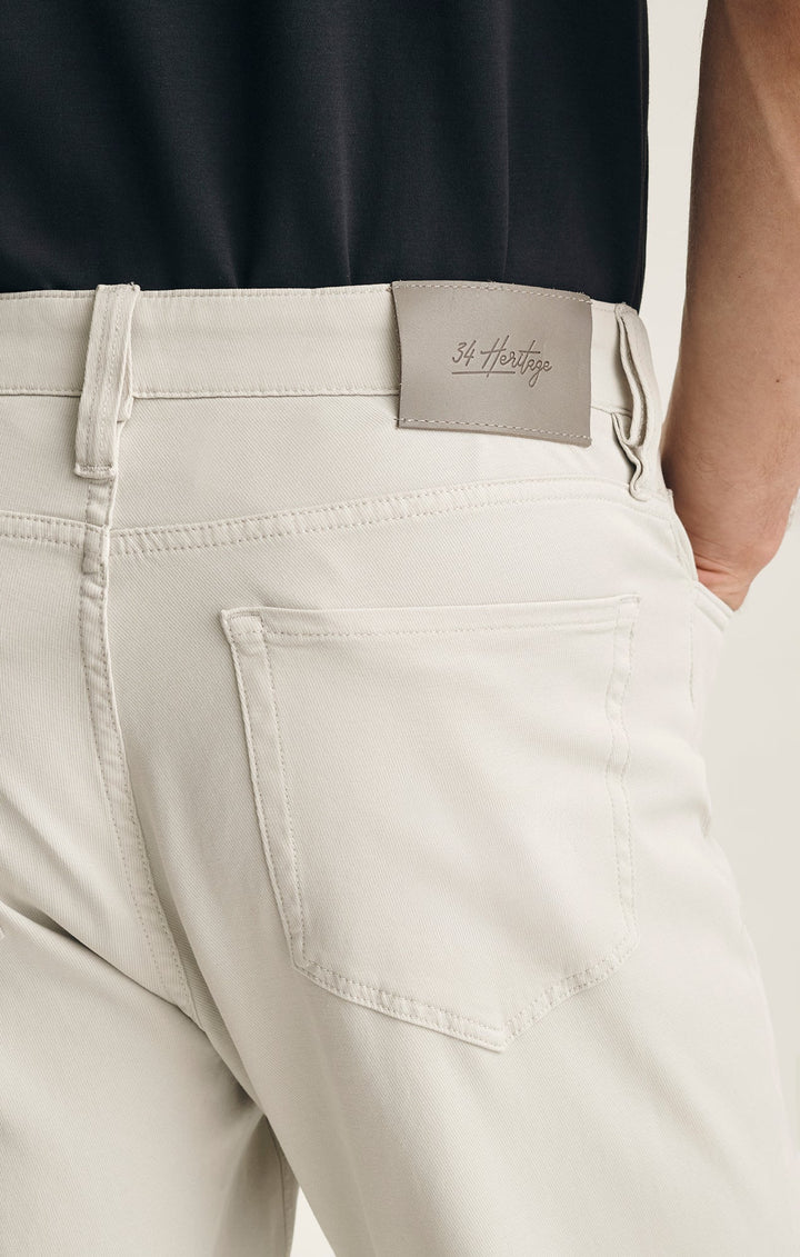 Charisma Relaxed Straight Pants In Bone Cloud Luxe