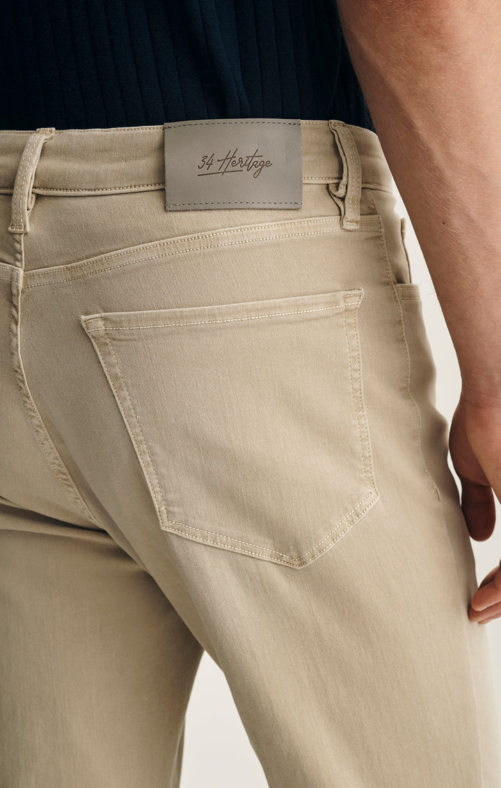 Charisma Relaxed Straight Leg Pants - Sand