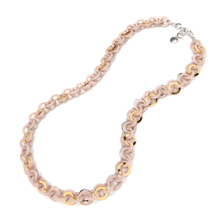 Sea Chain Necklace Pink Sand