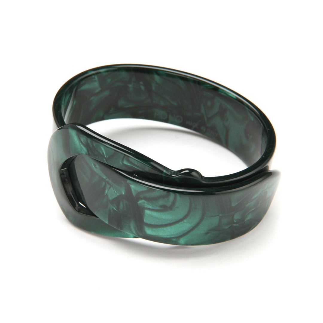 Buckle Bracelet Emerald