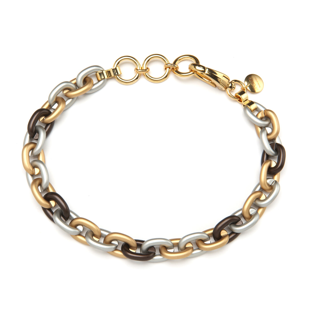 Barile Mini Bike Chain Necklace Mica
