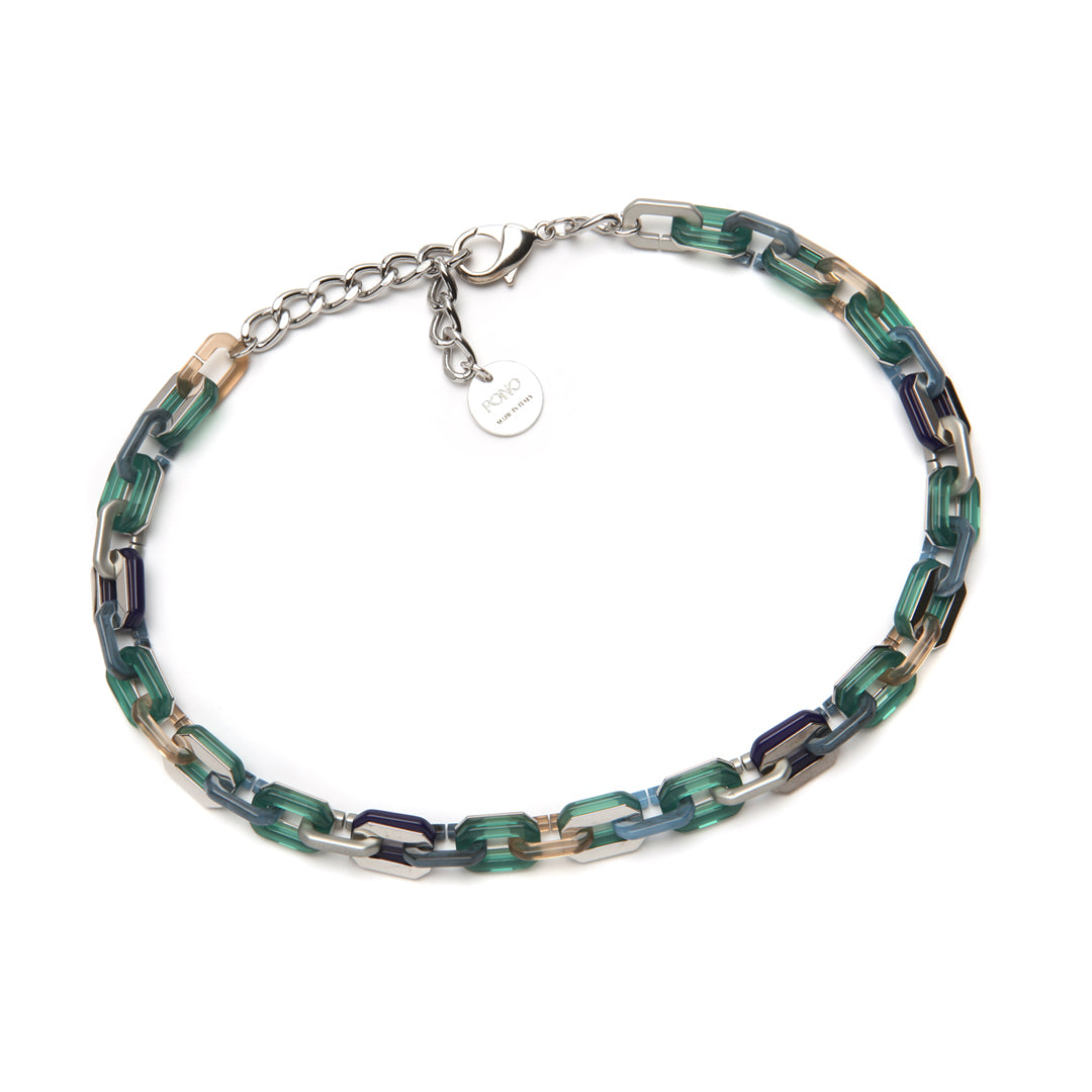 Mini Seagull Resin Necklace Bluemoon