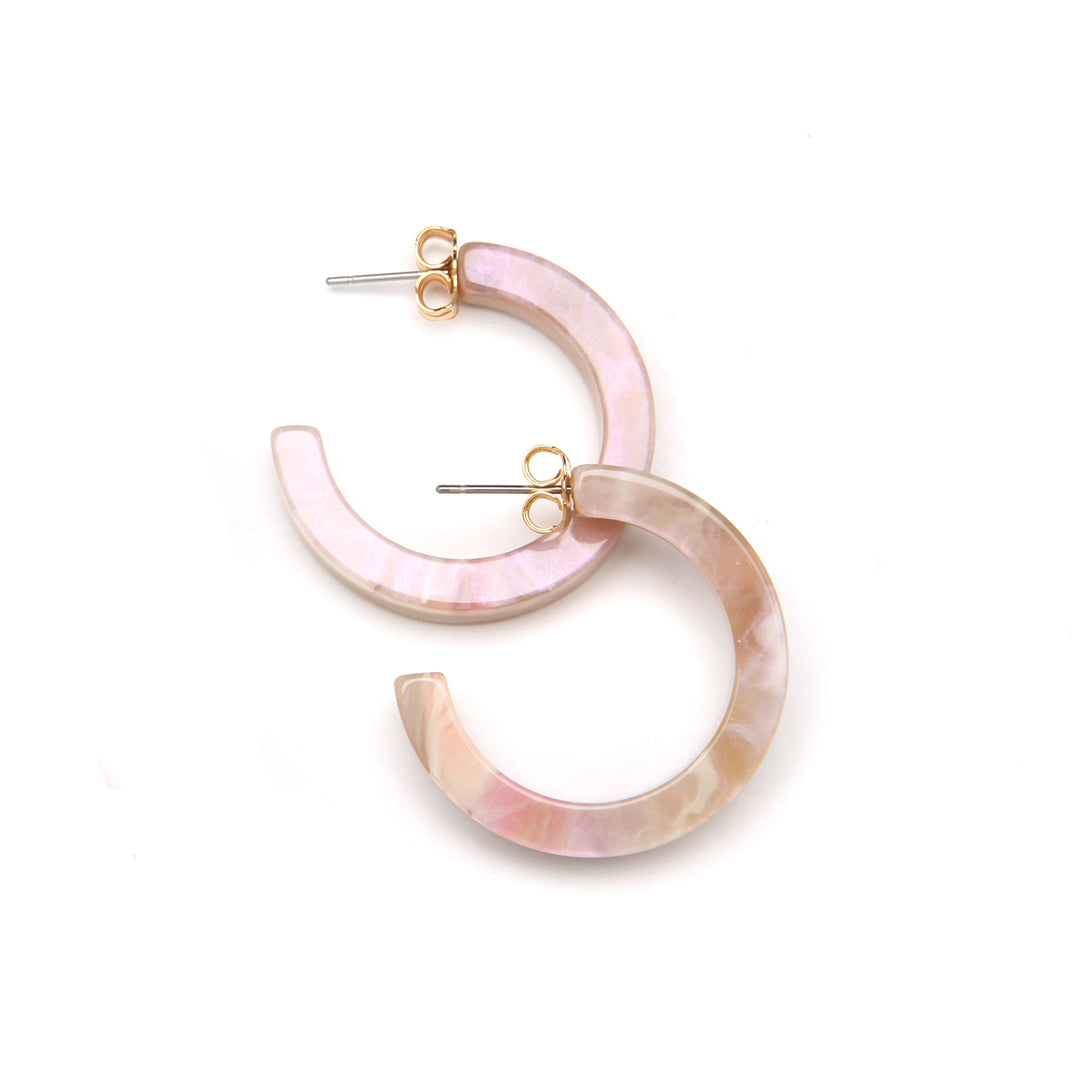Fia Earring Pink Sand