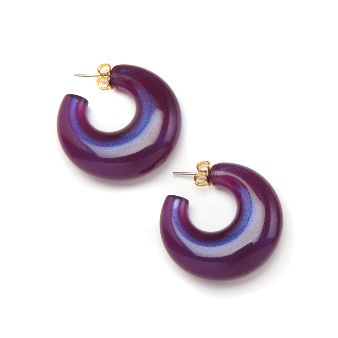 Ivy Earring Wild Indigo
