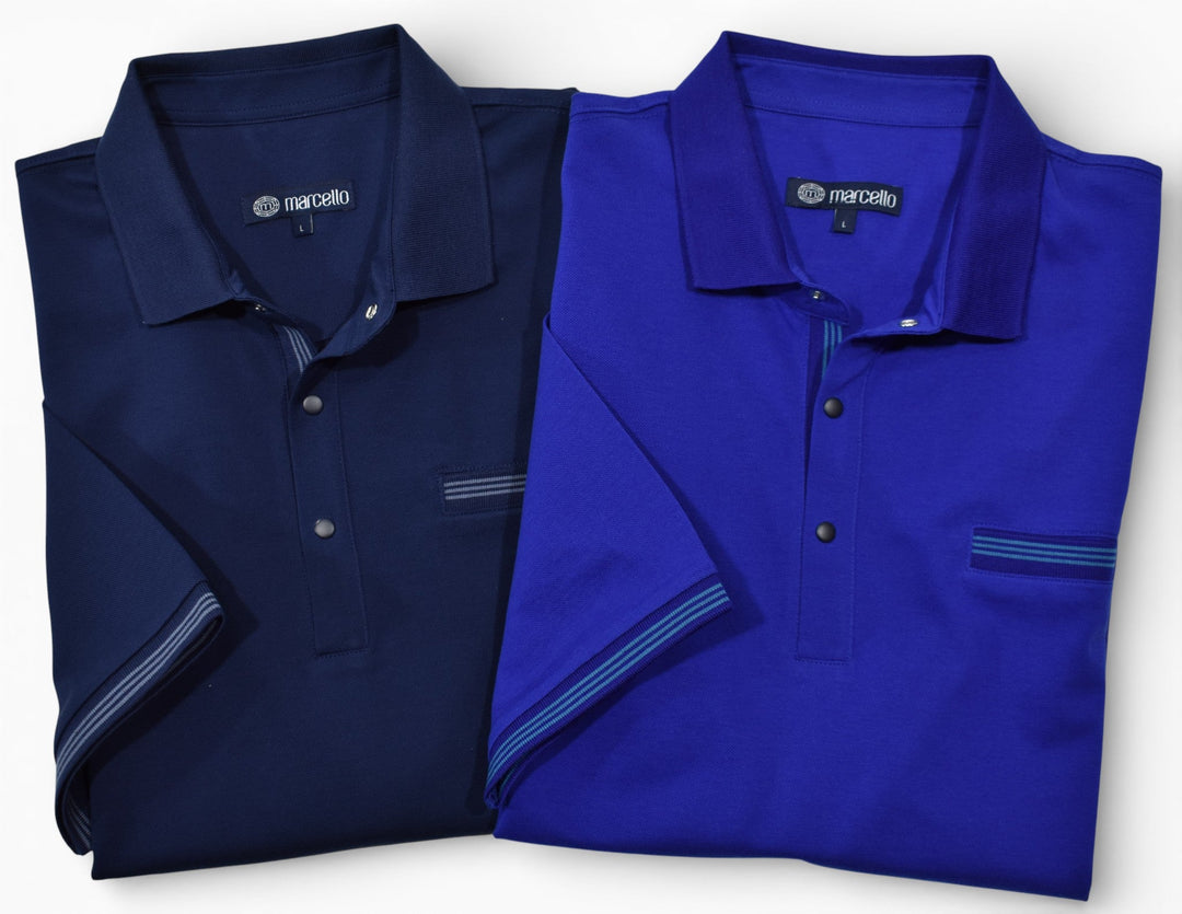 Marcello snap polo.