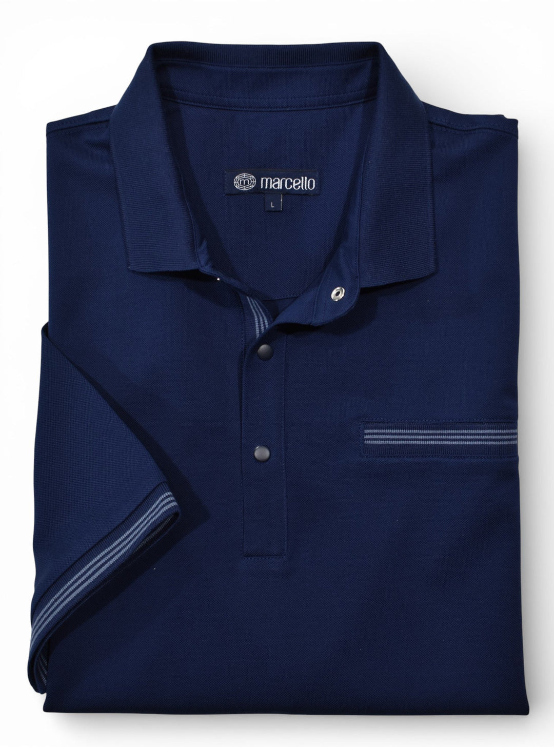Marcello snap polo.