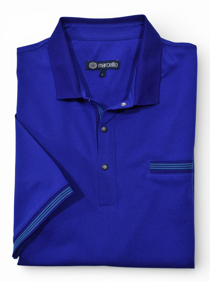 Marcello snap polo.