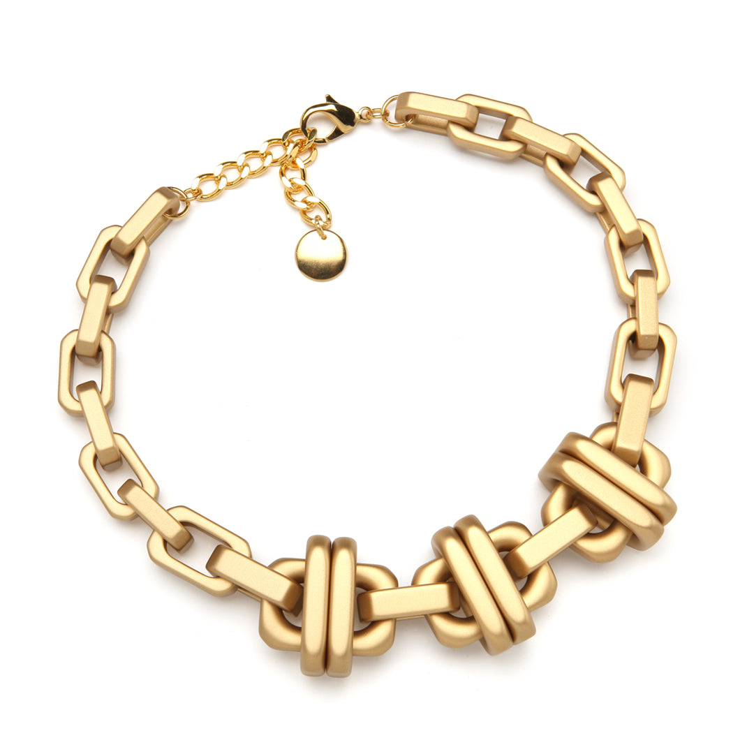 Stevie Necklace Gold