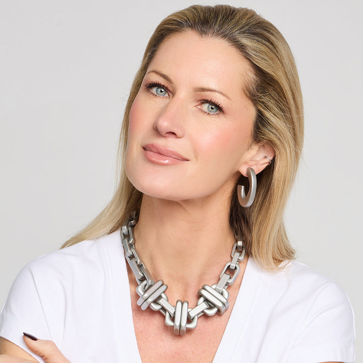 Stevie Necklace Silver