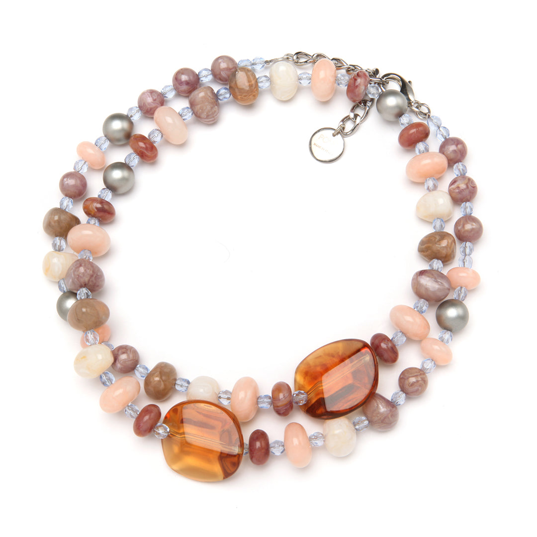 Miranda Necklace Pink Sand