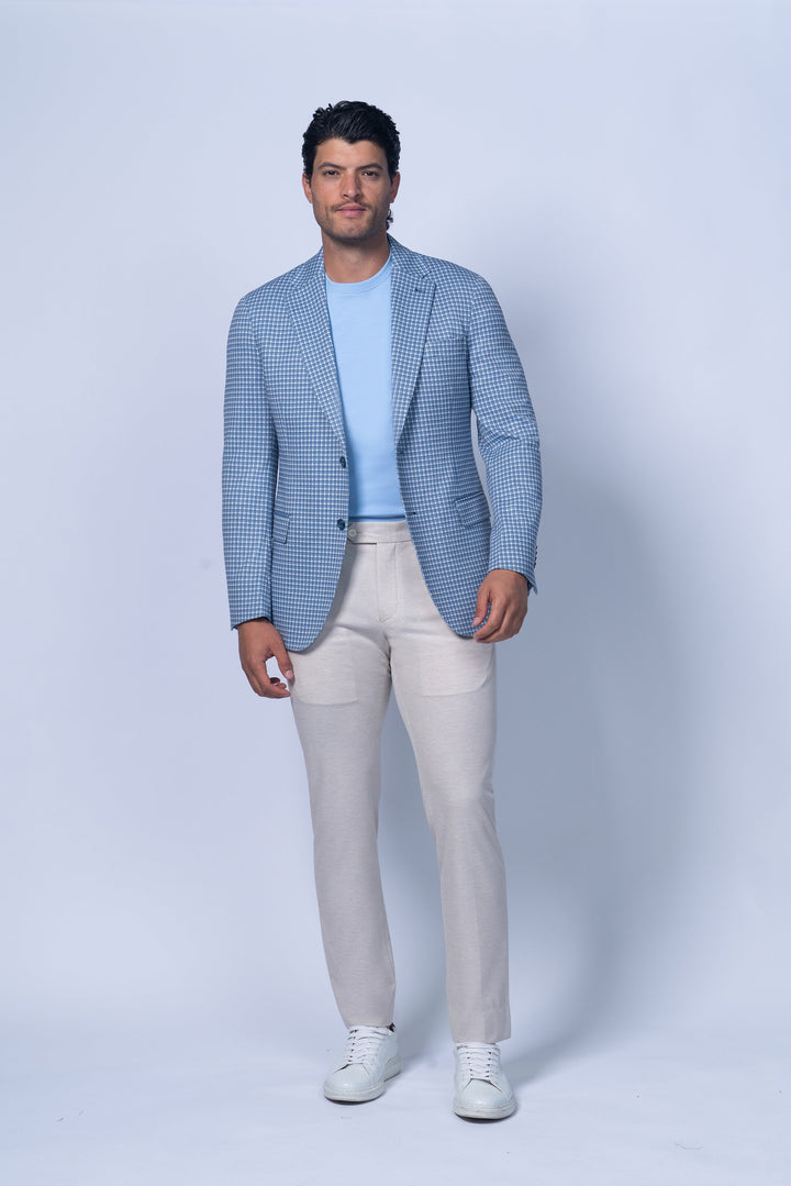 Penn Printed Jersey Stretch Knit