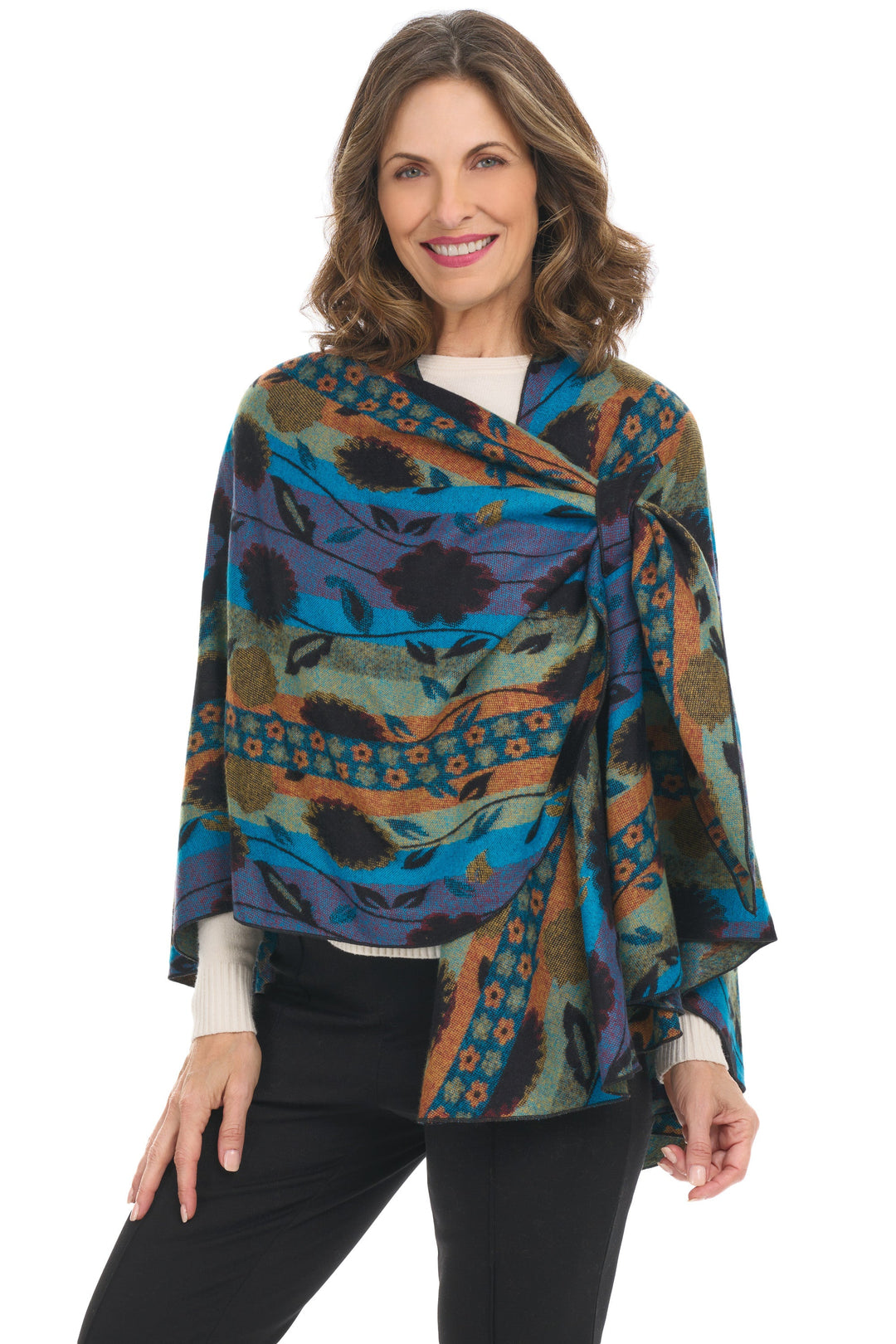 Reversible Cashmere Shawl