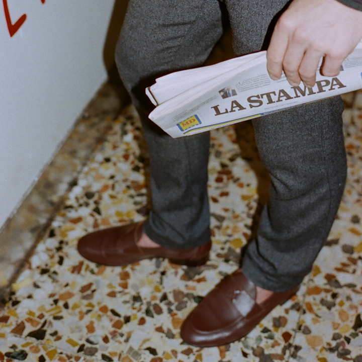 Men's Brown Leather Centesimo