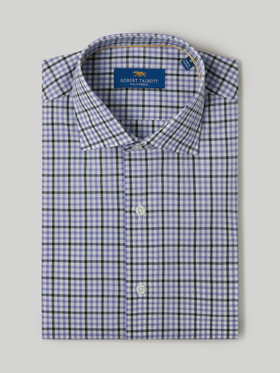 Reynolds Bold Check Dress Shirt BLUE / 15 1/2
