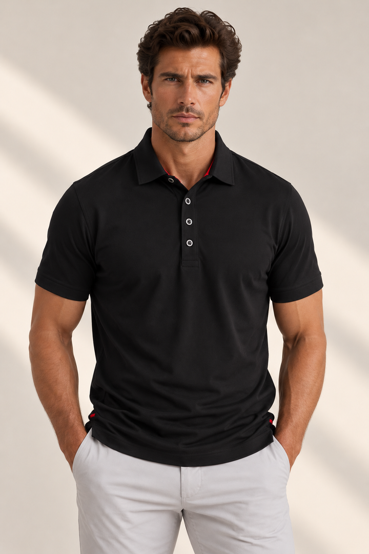 Buki Tech Polo - Black