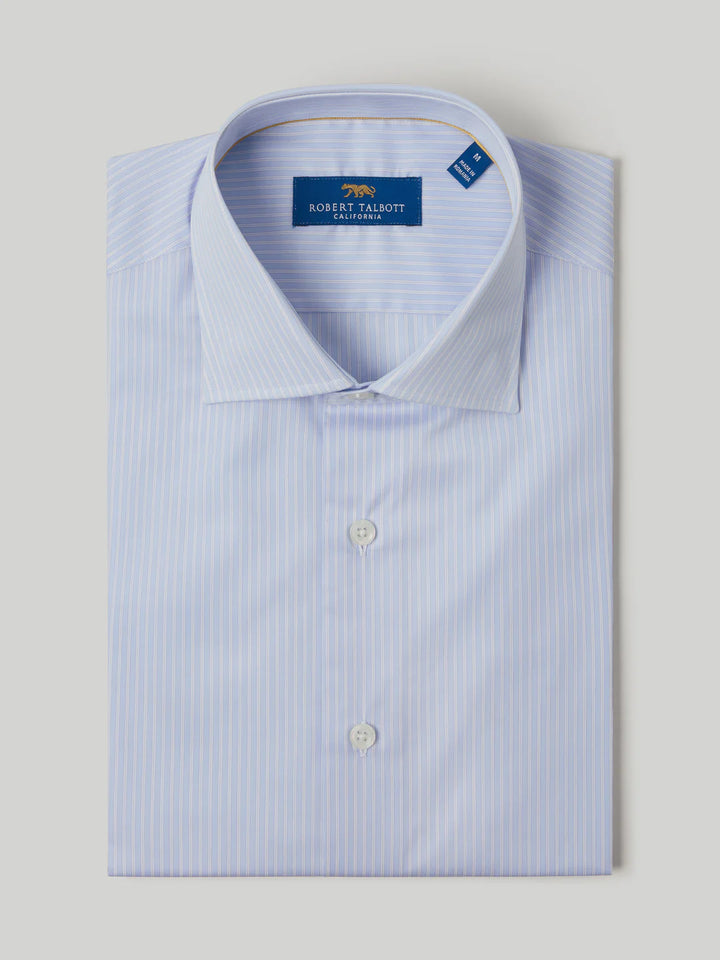 Reynolds Twill Multi Stripe Dress Shirt