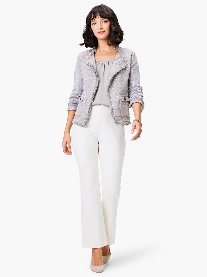 Satin Chiffon Scoop Tank