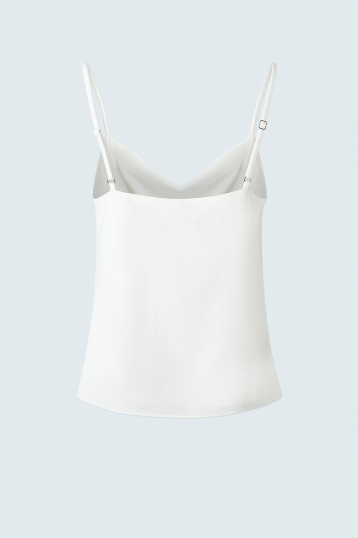 Cowl neck cami