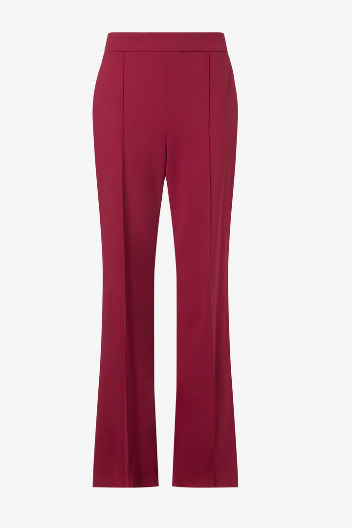 Pintuck wide leg pant